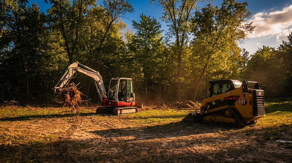 Excavation services in Osseo, WI